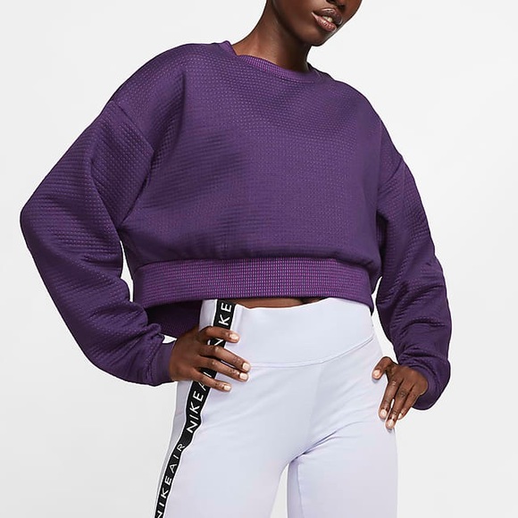 Nike Sportsware City Ready Fleece Crew NWT - Picture 2 of 6